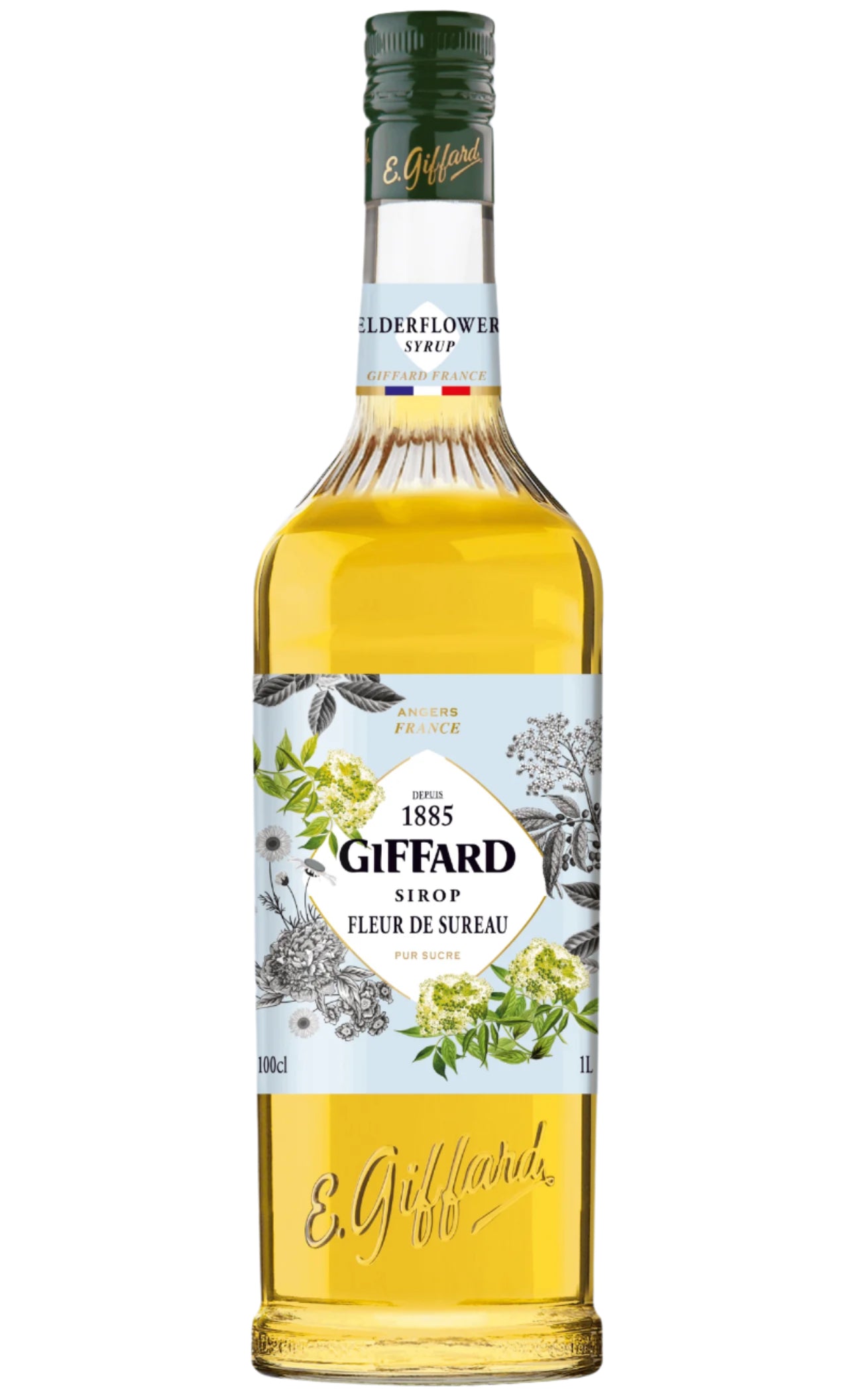Giffard Elderflower Syrup: 1L