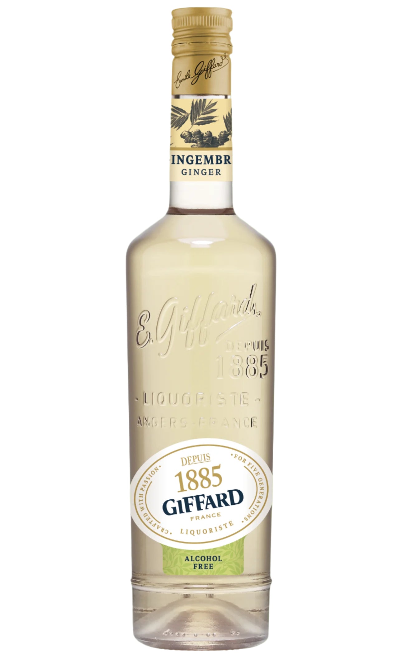 Giffard Ginger Non Alcoholic Liqueur: 700mL