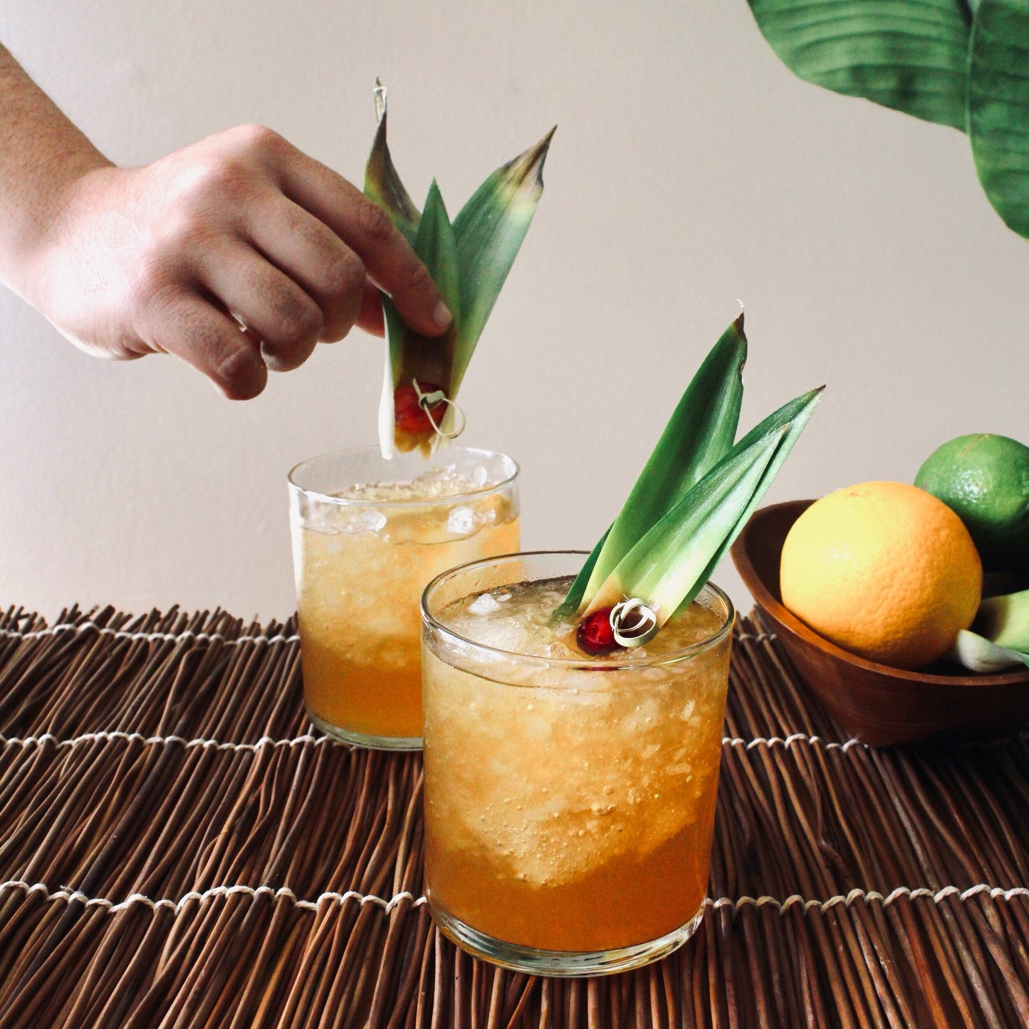 Pineapple crowns