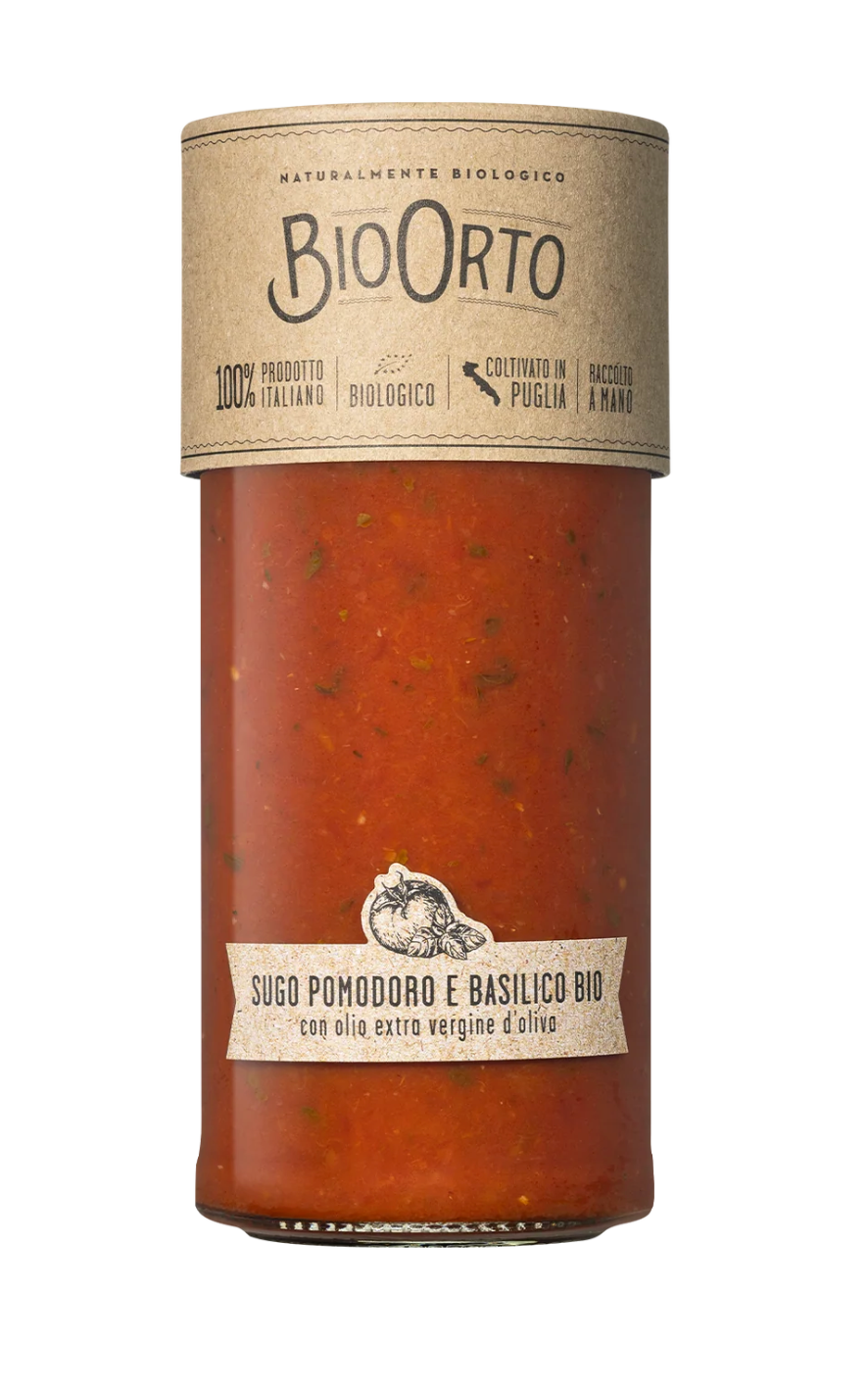 BIO-ORTO: Organic Basil Tomato Sauce