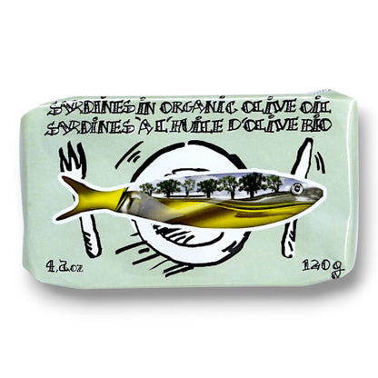 Sardines in Organic Olive Oil