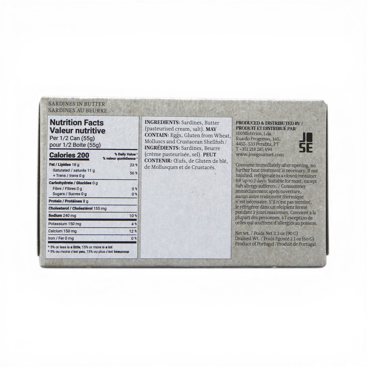 Jose Gourmet - Sardines in Azores Butter