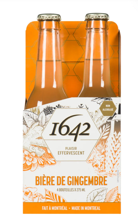1642 Sodas: Ginger Beer - 275mL Glass