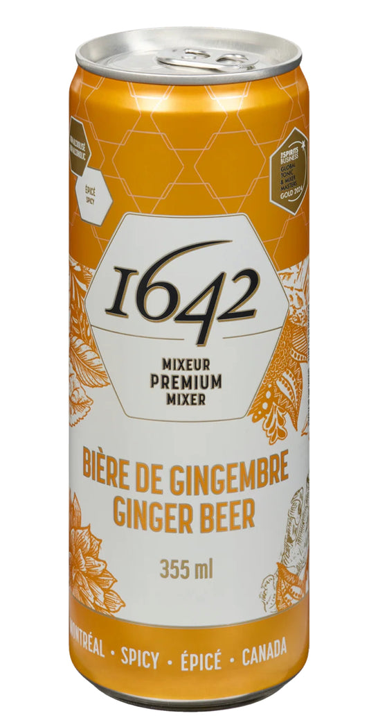 1642 Sodas: Ginger Beer - 355mL Can