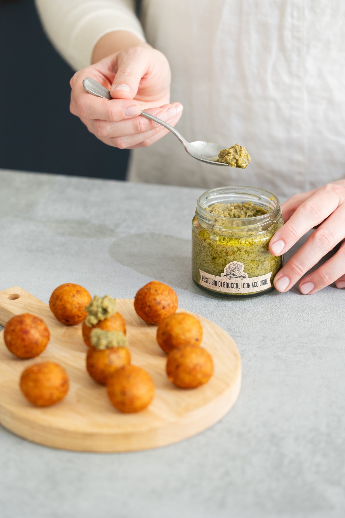 BIO-ORTO: Organic Broccoli and Anchovies Pesto