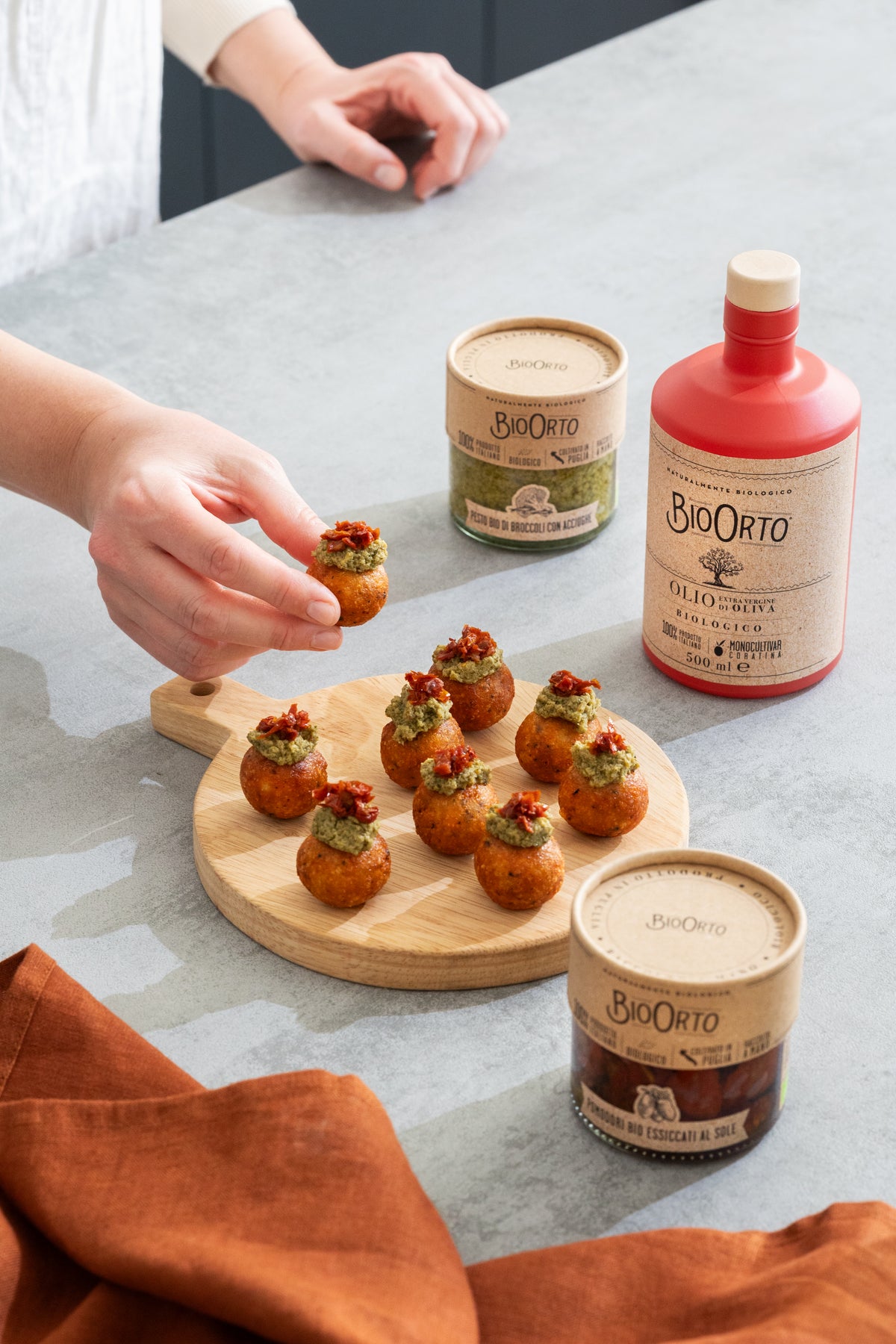 BIO-ORTO: Organic Broccoli and Anchovies Pesto