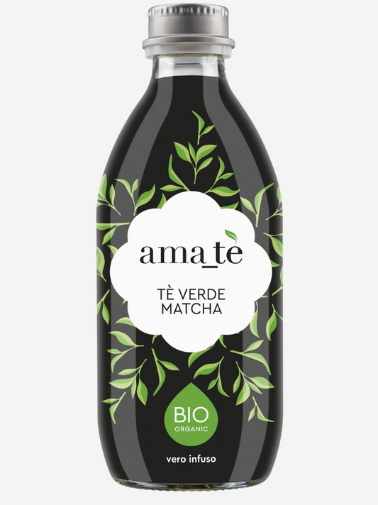 AMATE - Organic Matcha Green Tea Infusion (12x330mL)