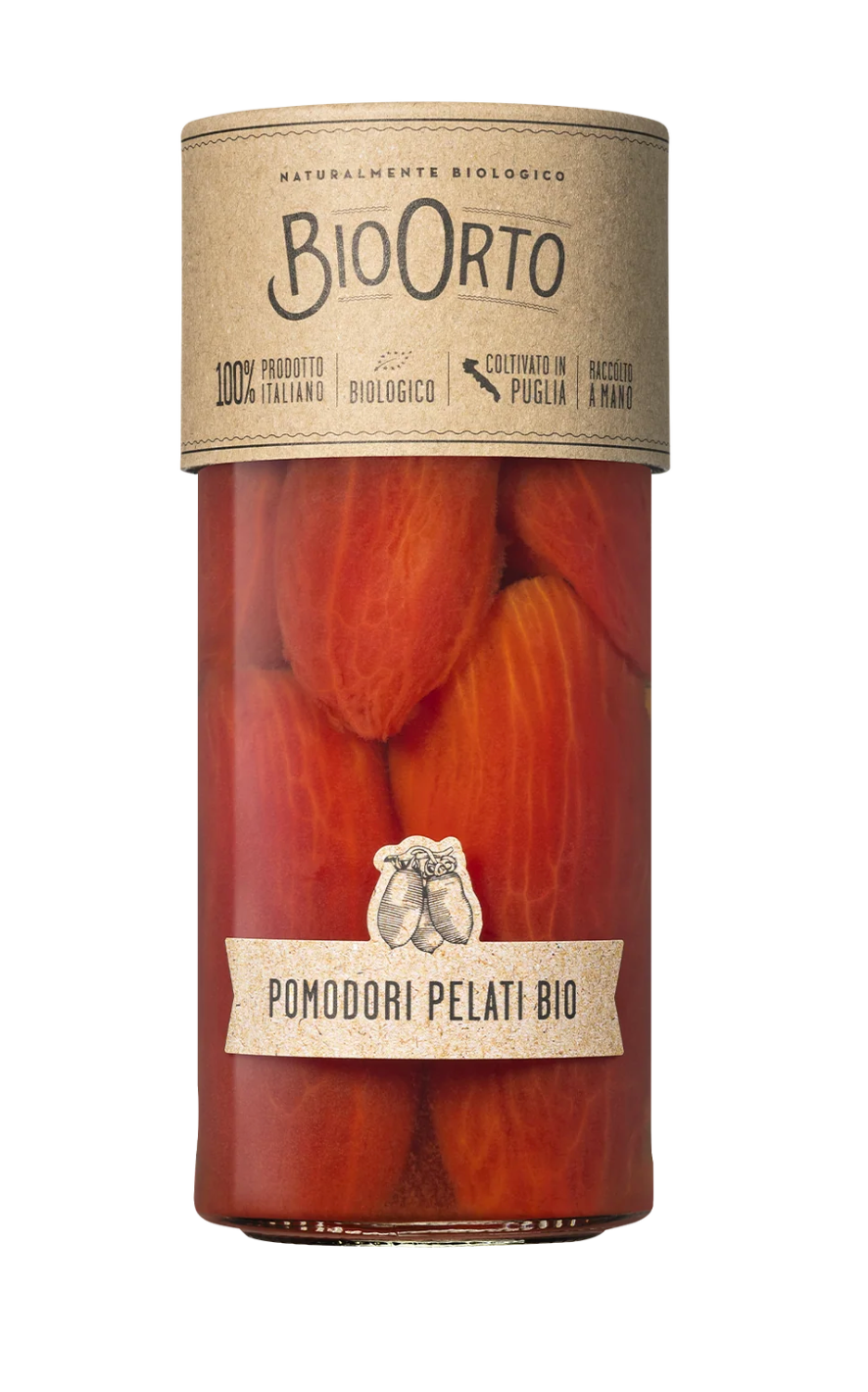 BIO-ORTO: Organic Peeled Tomatoes