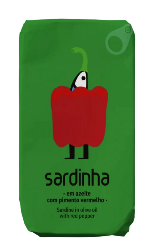 SARDINHA: Sardines in Olive Oil with Red Pepper