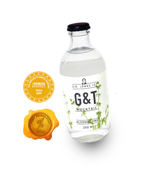 Sir. James 101 0.0% Alcohol-Free Gin & Tonic (G&T)