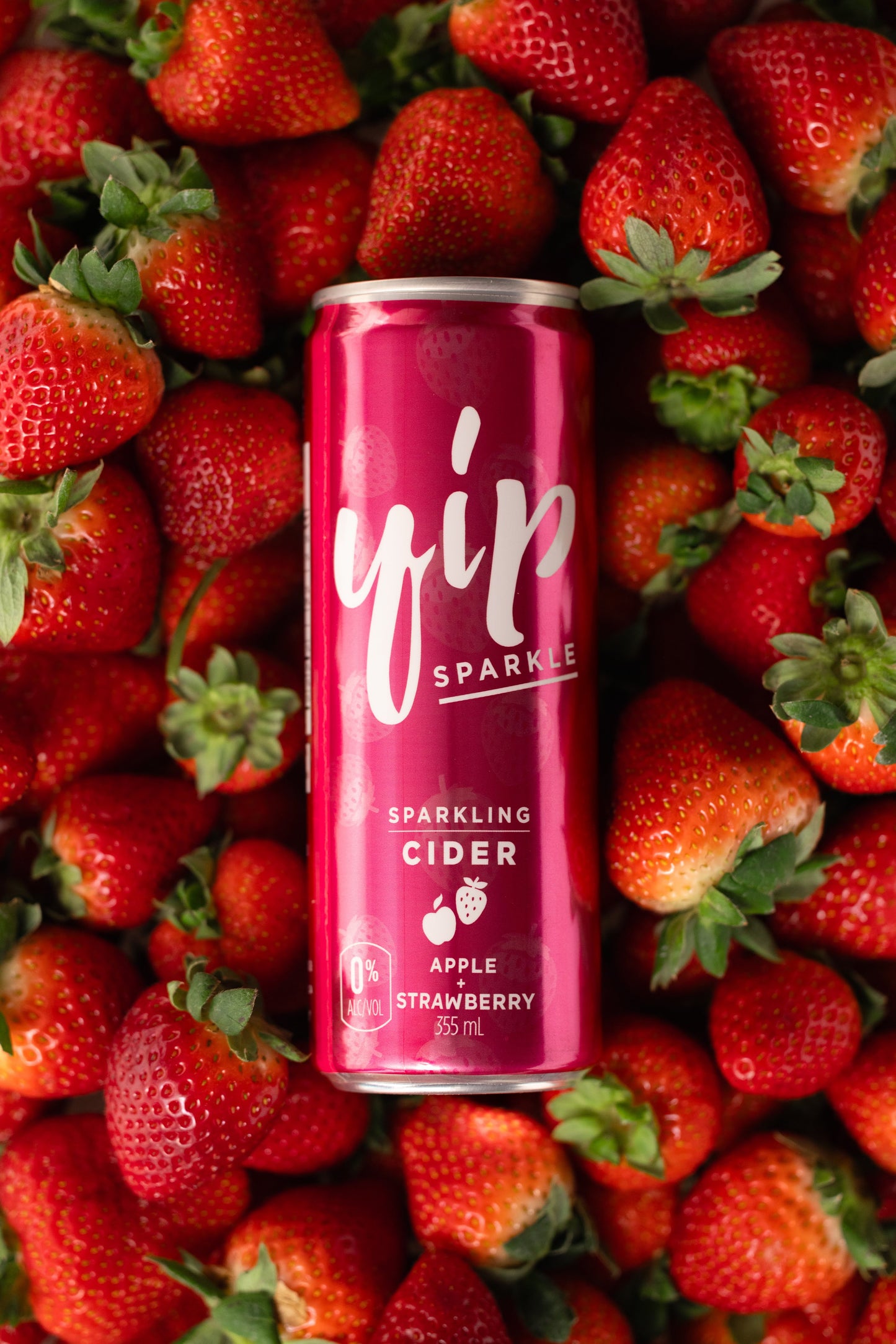YIP Sparkle Apple Strawberry Cider