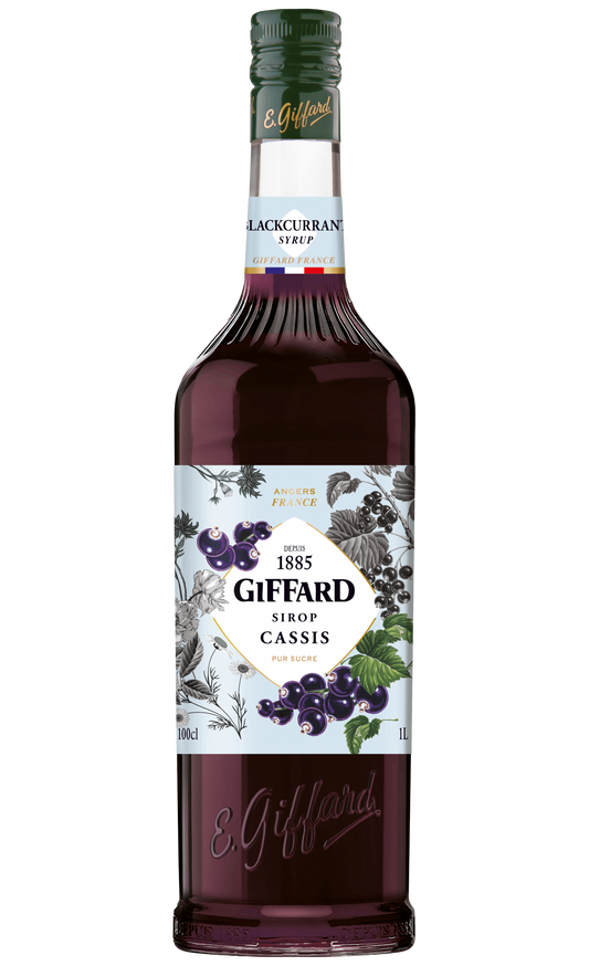 Giffard Blackcurrant Syrup: 1L