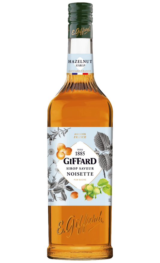 Giffard Hazelnut Syrup: 1L