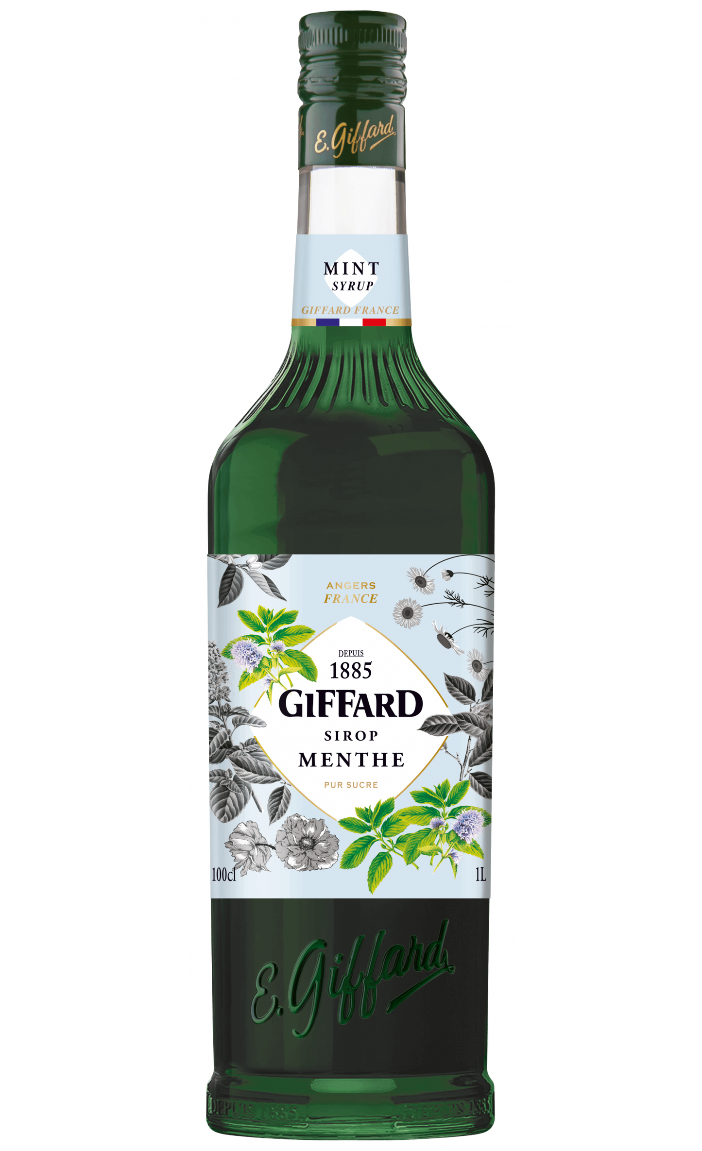 Giffard Mint Syrup: 1L