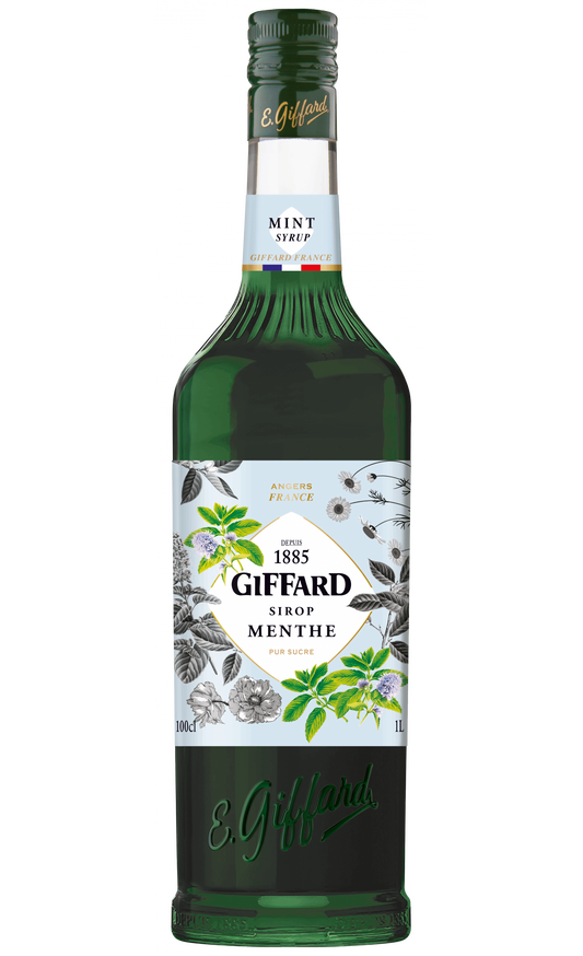 Giffard Mint Syrup: 1L