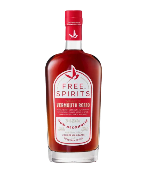Free Spirits 0% Alcohol Free Vermouth Style Rosso Beverage