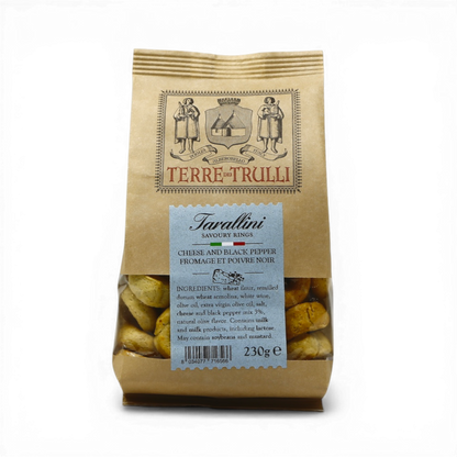 Tarallini "Cacio e pepe" Cheese & Black Pepper