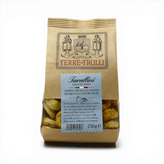 Tarallini "Cacio e pepe" Cheese & Black Pepper