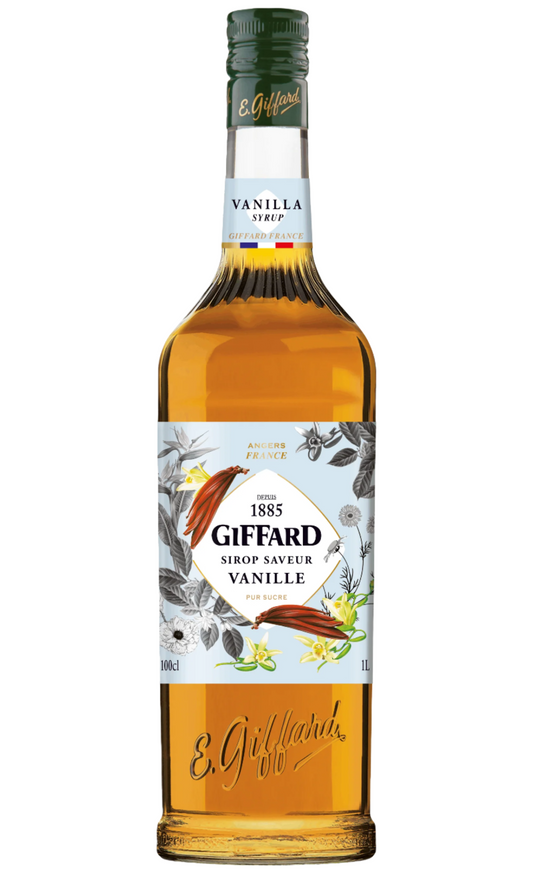 Giffard Vanilla Syrup: 1L